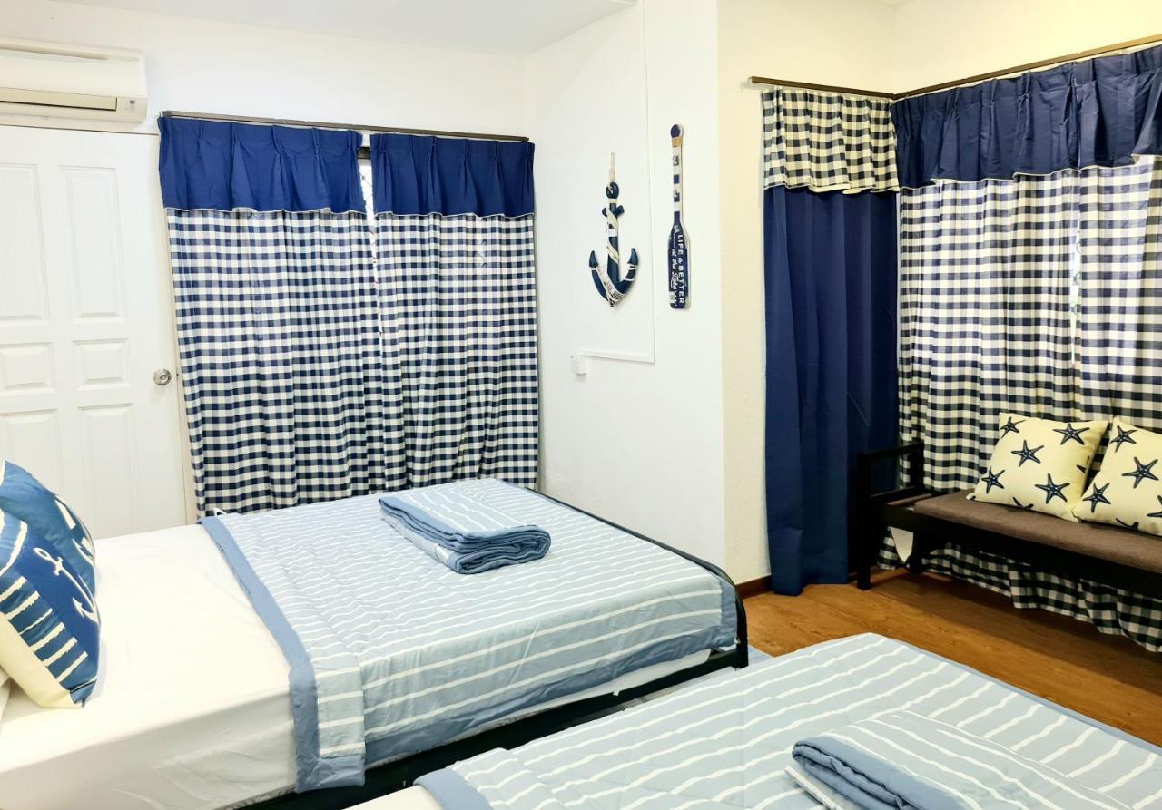 527 Beachhouse L 5 Bedroom With Swimming Pool - 3Min Walk To The Beach Танджунг Бунга Екстериор снимка